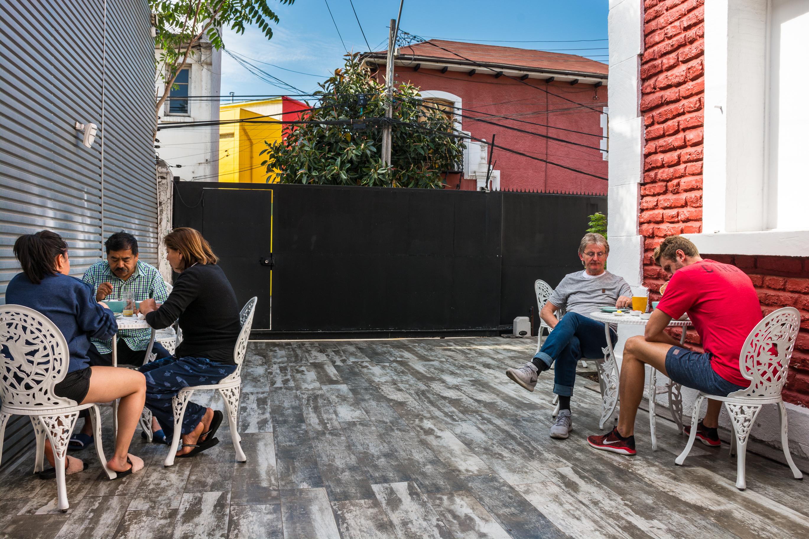 Hostal Casa Aborigen Santiago de Chile Zewnętrze zdjęcie